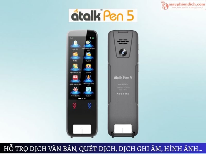 Bút Phiên Dịch Trực Tiếp Tiếng Hàn Sang Tiếng Việt ATalk Pen 5
