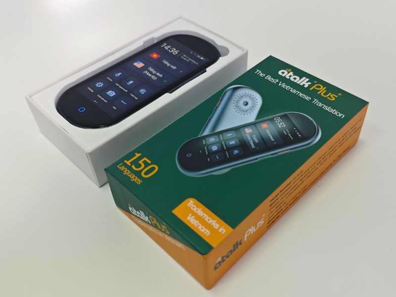 Máy Dịch 2 Chiều Tiếng Hy Lạp - Việt ATalk Plus+