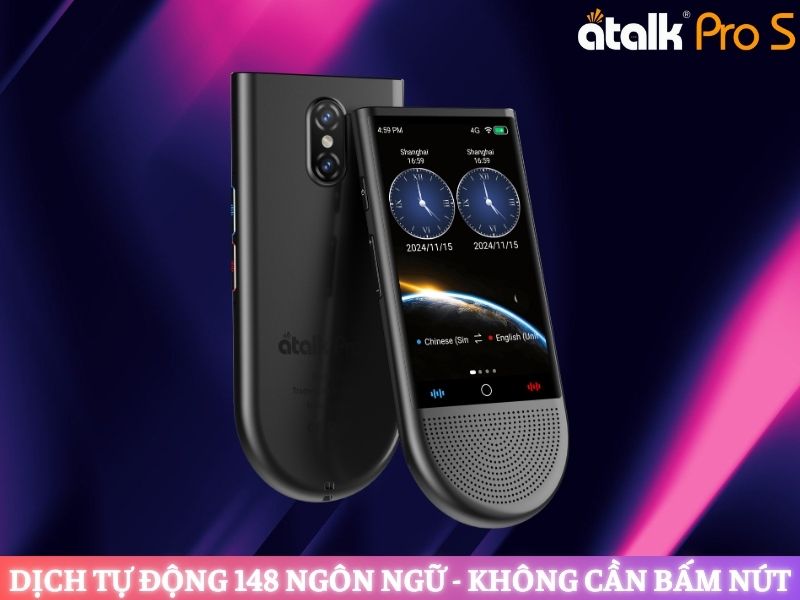 Máy Dịch Tiếng Igbo Thông Minh ATalk Pro S