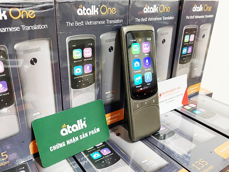 Máy Dịch 2 Chiều Tiếng Indonesia - Việt ATalk One