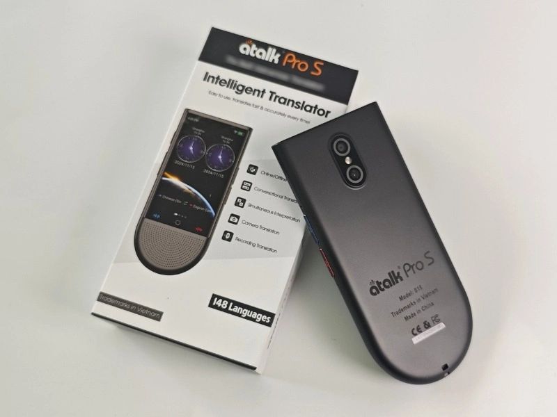 Máy Dịch Ngôn Ngữ Cầm Tay ATalk Pro S