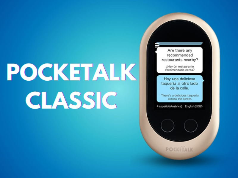 Thiết Bị Hỗ Trợ Chuyển Ngữ Pocketalk Classic