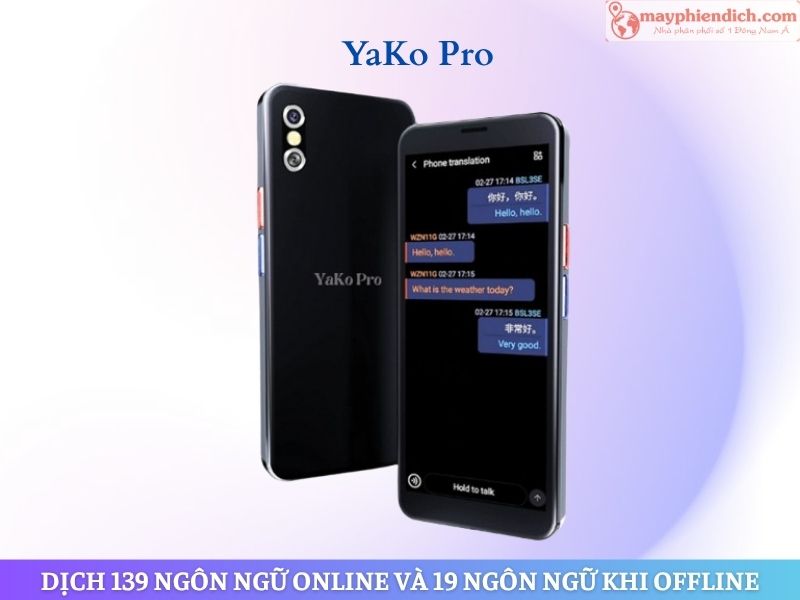 Máy Thông Dịch Tiếng Nga YaKo Pro