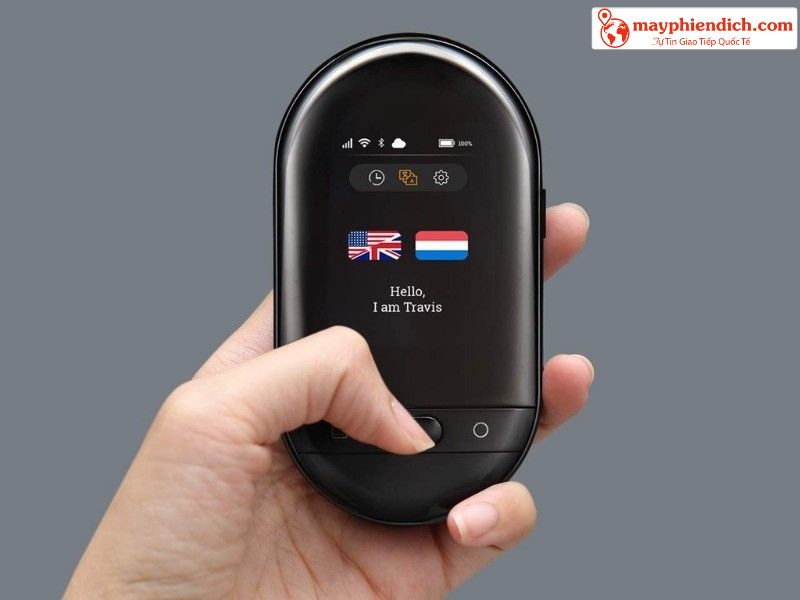 Máy dịch cầm tay tiếng Pháp Travis Touch Go