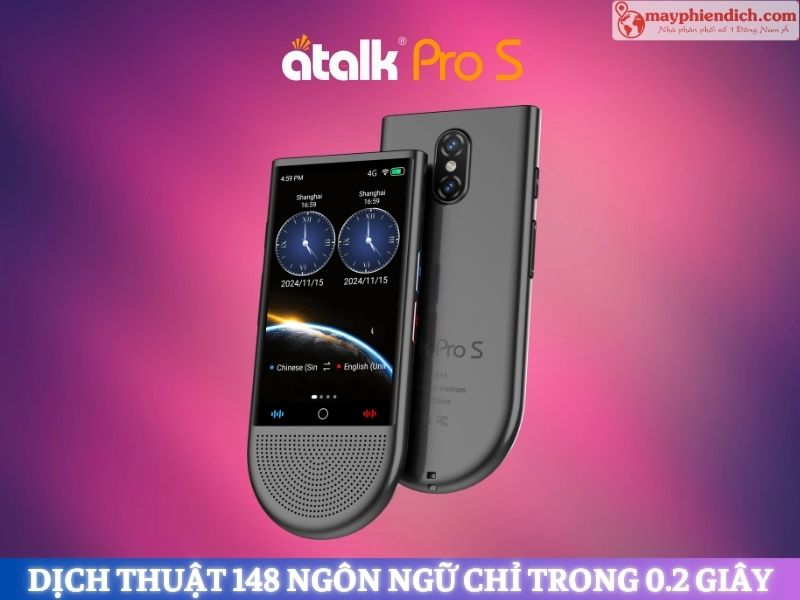 Máy Thông Dịch Tiếng Phúc Kiến ATalk Pro S