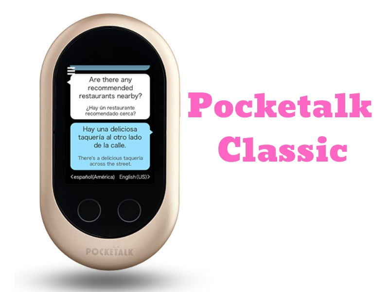 Máy Dịch Ngôn Ngữ Tiếng Séc Pocketalk Classic