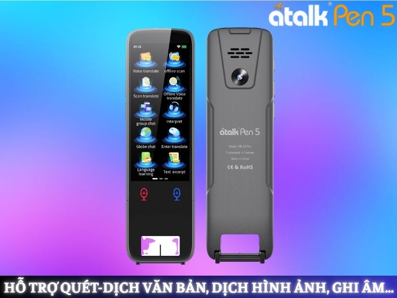Bút Dịch Ngôn Ngữ Cầm Tay ATalk Pen 5