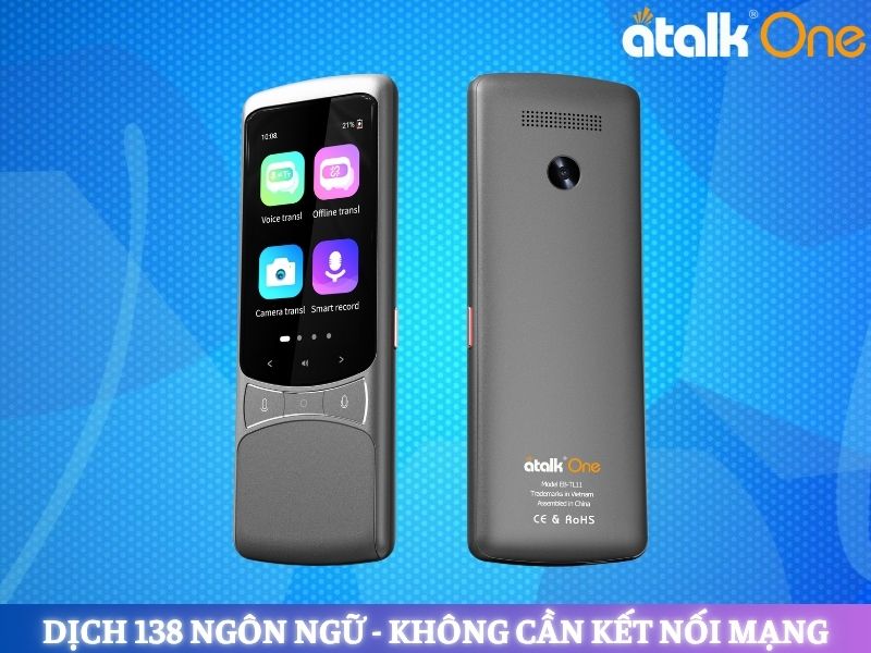 Máy Dịch Đa Ngôn Ngữ Cầm Tay ATalk One