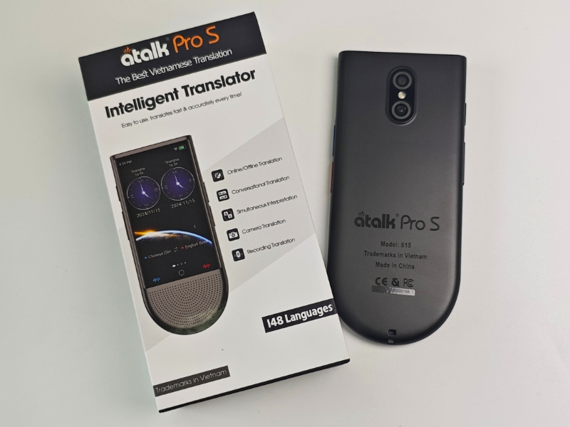 Máy Dịch 2 Chiều Tiếng Thổ Nhĩ Kỳ - Việt ATalk Pro S