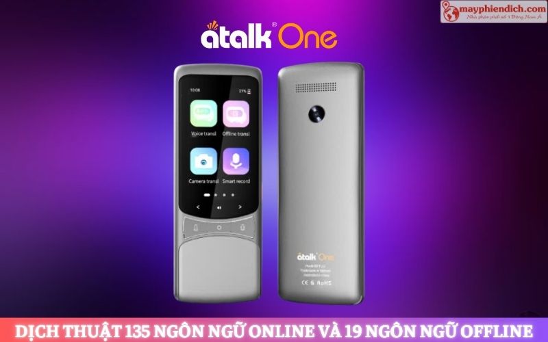 Máy Phiên Dịch Trực Tiếp Tiếng Việt ATalk One
