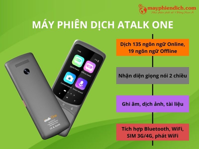 Thiết Bị Phiên Dịch ATalk One