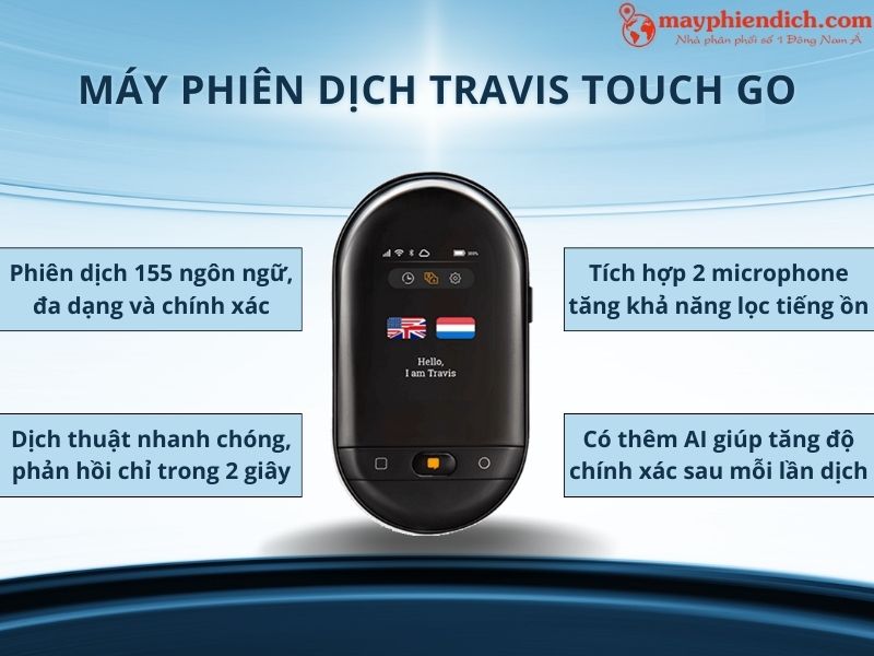 Thiết Bị Thông Dịch Travis Touch Go