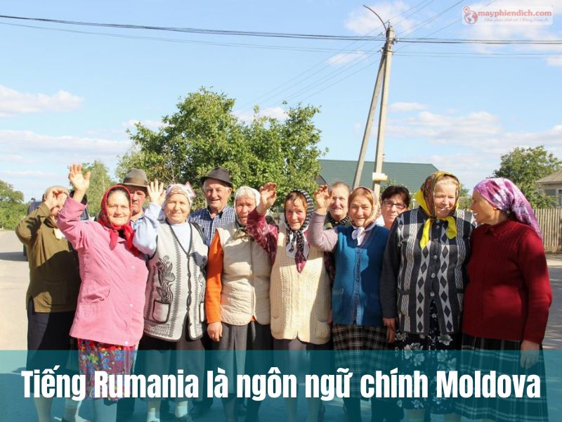 Tiếng Romania là ngôn ngữ chính thức của Moldova