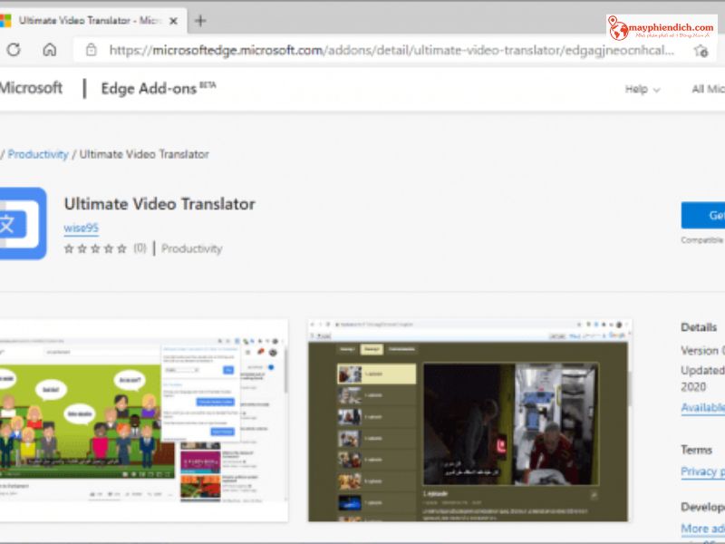 Phần Mềm Dịch Phụ Đề Trực Tuyến Ultimate Video Translator