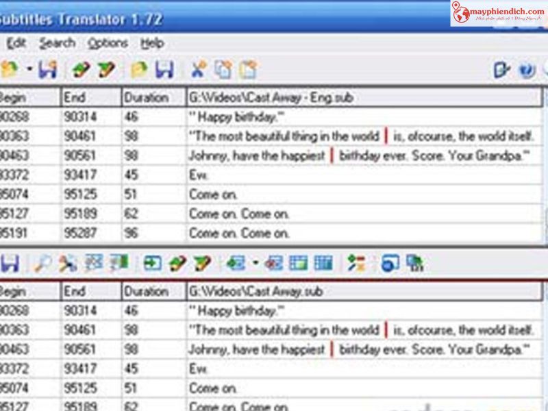 Trình Dịch Phim Trực Tuyến Subtitles Translator