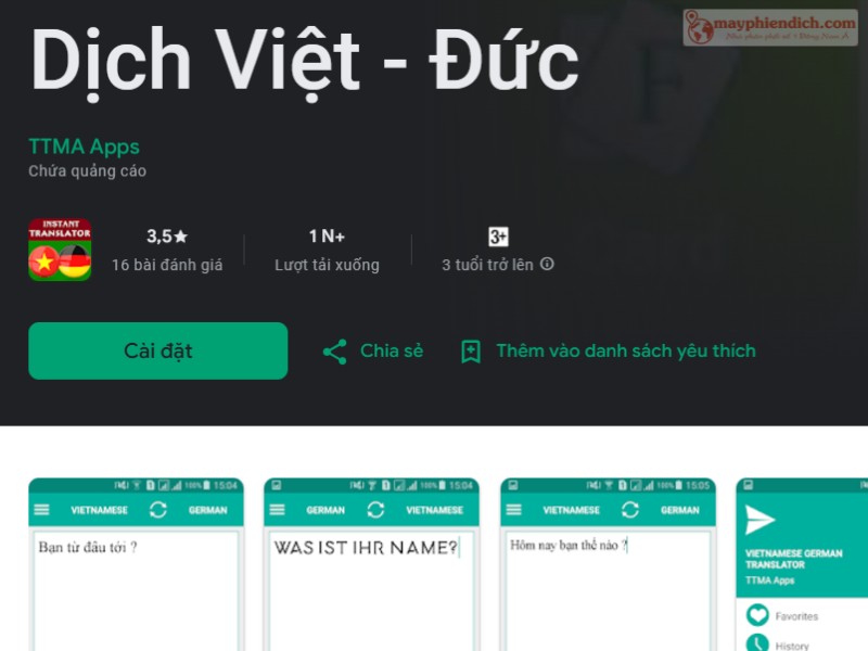 Phần Mềm Dịch Tiếng Việt - Đức Nikolay Sidorenko