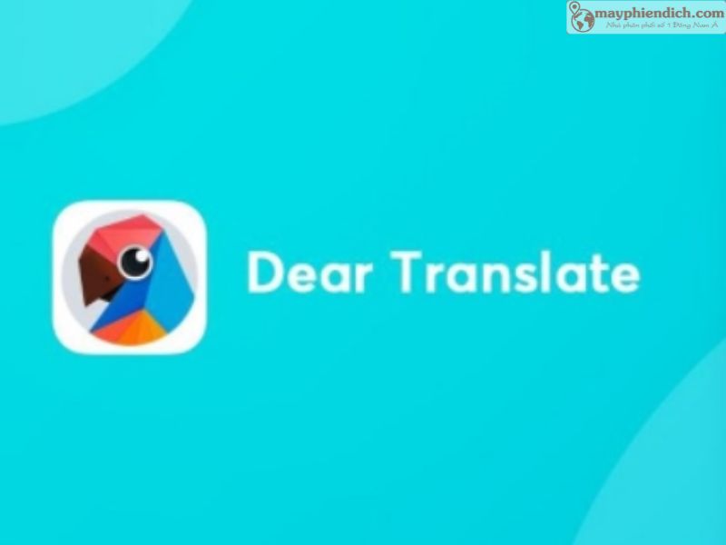 App Dịch Tiếng Hàn Sang Tiếng Việt Dear Translate