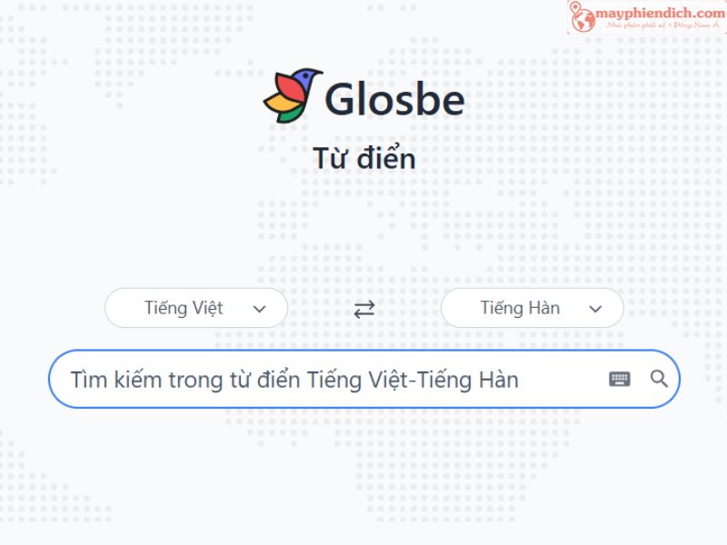 Phần Mềm Phiên Dịch Tiếng Hàn Glosbe