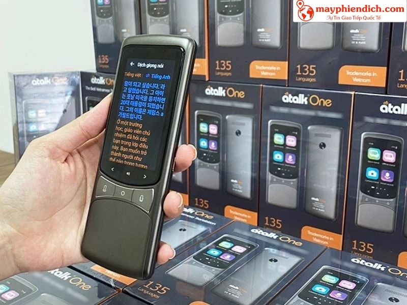 ATalk One Hỗ Trợ Dịch Giọng Nói 2 Chiều Nhanh Chóng