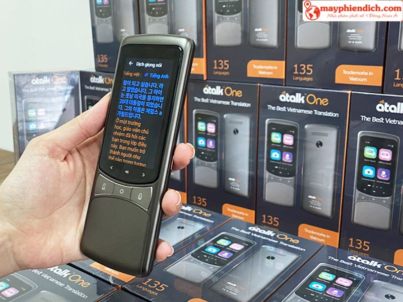 ATalk One Hỗ Trợ Dịch Giọng Nói 2 Chiều Trong Thời Gian Thực