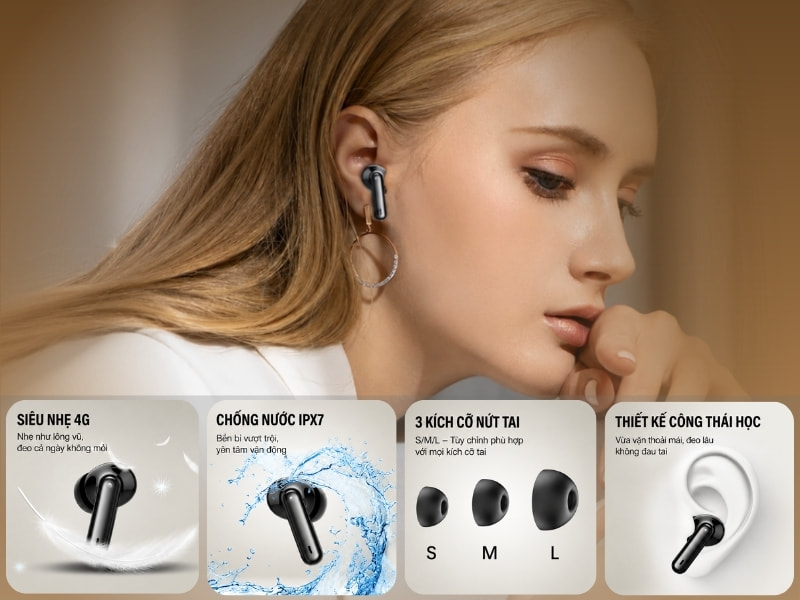 Máy Phiên Dịch Đeo Tai ATalk Buds Neo Sở Hữu Thiết Kế Nhỏ Gọn Và Sang Trọng