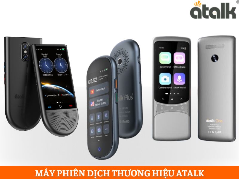 Các Dòng Máy Thông Dịch Thương Hiệu ATalk