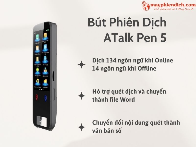 Bút Dịch Thuật ATalk Pen 5