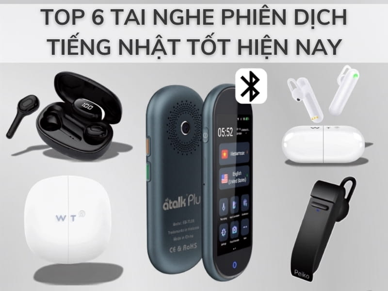 TOP 6 Tai Nghe Phiên Dịch Tiếng Nhật Chất Lượng, Tốt Hiện Nay