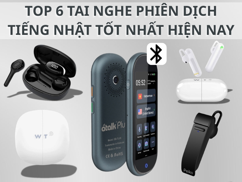 TOP 6 Tai Nghe Phiên Dịch Tiếng Nhật Chất Lượng, Tốt Nhất Hiện Nay