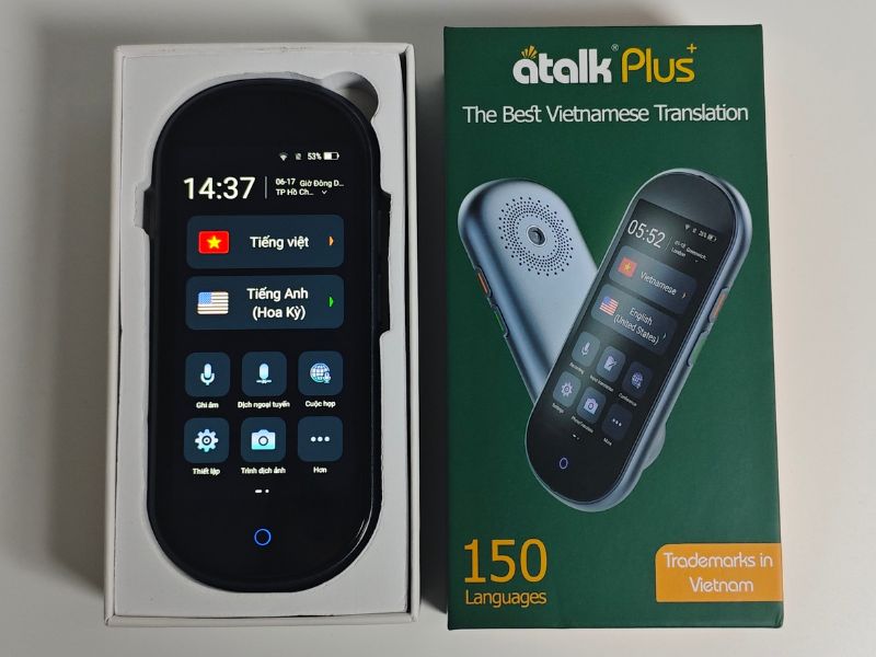 ATalk Plus+ - Máy Thông Dịch Tiếng Việt Tốt Nhất Thế Giới