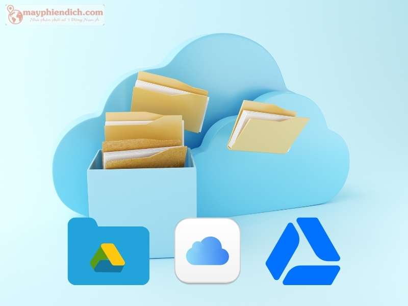 Truyền File giữa 2 máy tính qua Internet dịch vụ lưu trữ đám mây