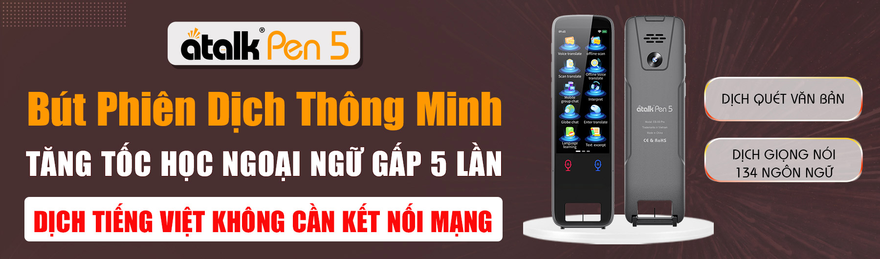 Bút Phiên Dịch ATalk Pen 5