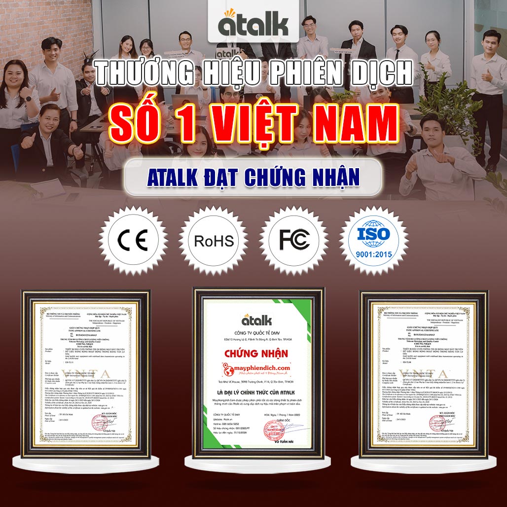 ATALK - Thương Hiệu Phiên Dịch Số 1 Việt Nam