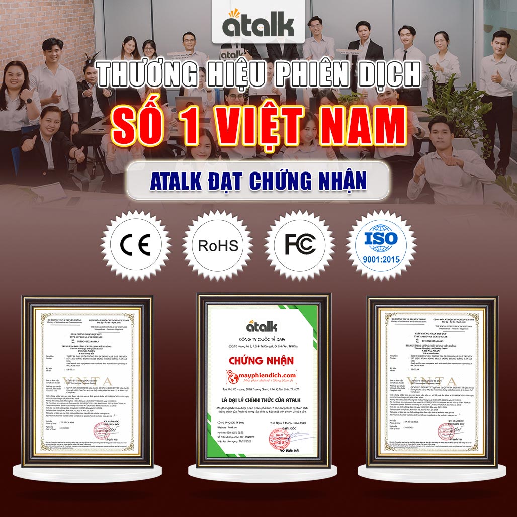 ATALK - Thương Hiệu Phiên Dịch Số 1 Việt Nam