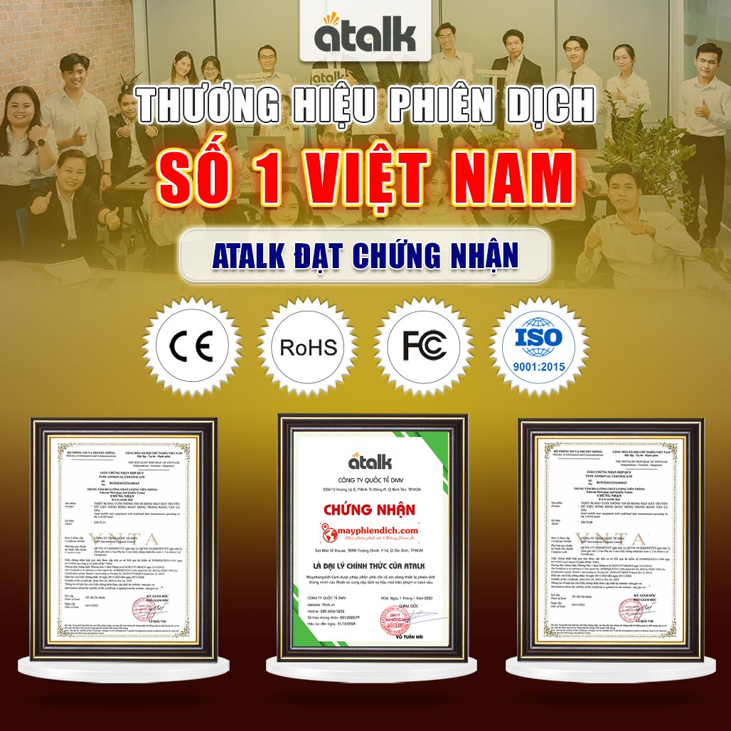ATalk - Thương Hiệu Phiên Dịch Số 1 Việt Nam
