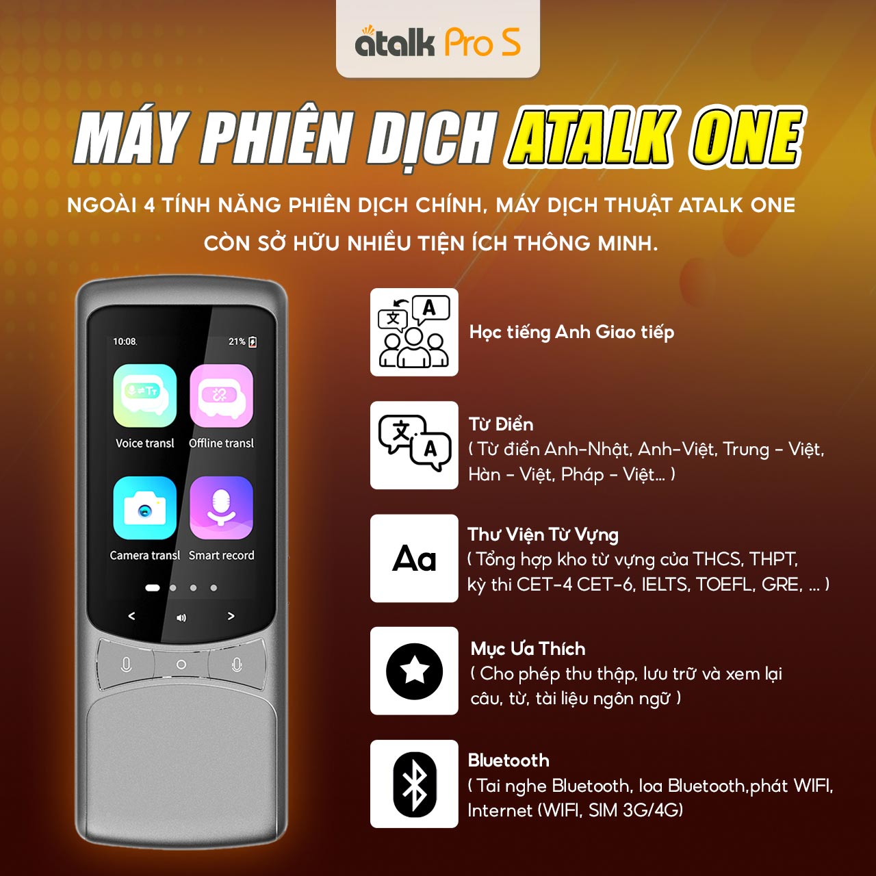 Các Tính Năng Dịch Thuật Vượt Trội Trên ATalk One