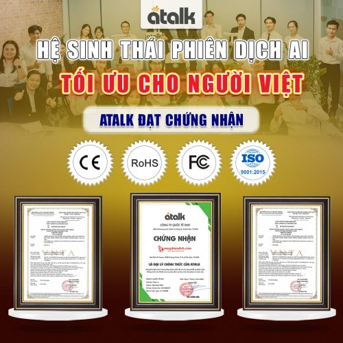 ATALK - Hệ Sinh Thái Phiên Dịch AI Tối Ưu Cho Người Việt