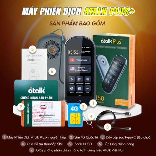 Bên Trong Hộp Máy ATalk Plus+ Phiên Bản Nâng Cấp Có Gì