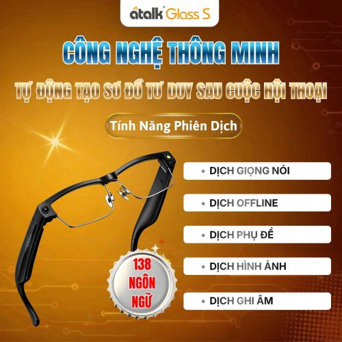 Những Tính Năng Phiên Dịch Nổi Bật Trên Kính ATalk Glass S
