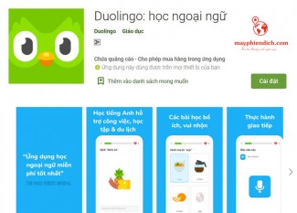 Review app học Tiếng Đức miễn phí | Duolingo tốt nhất