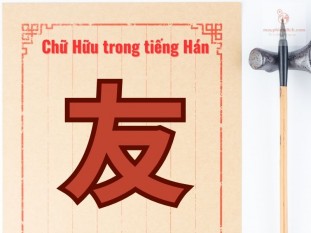 Chữ Hữu trong tiếng Hán là gì? Cách viết, từ ghép với từ Hữu